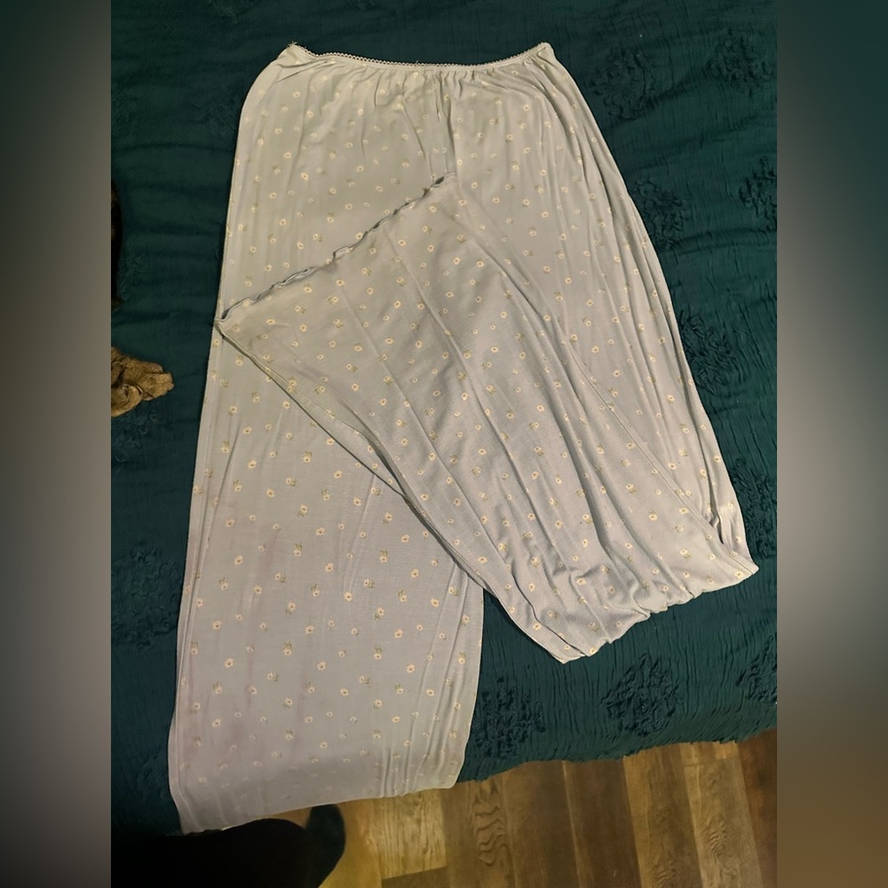 Floral pajama pants